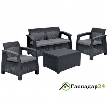 Набор садовой мебели Keter Corfu Box Set Комплект мебели Keter Corfu Box Set